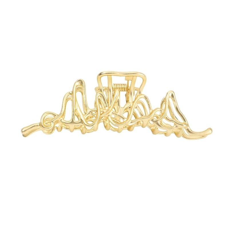 SOHO Asli Metal Hårklemme - Guld - Hårklemmer - SOHO