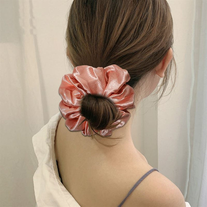 SOHO Dina Hestehale Scrunchie Spiral - Sort - Scrunchies - SOHO