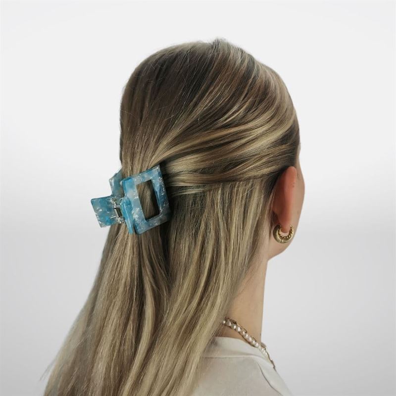 SOHO Ema Hårklemme - Crystal Blue - Hårklemmer - SOHO