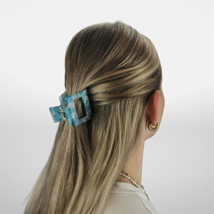 SOHO Ema Hårklemme - Crystal Blue - Hårklemmer - SOHO