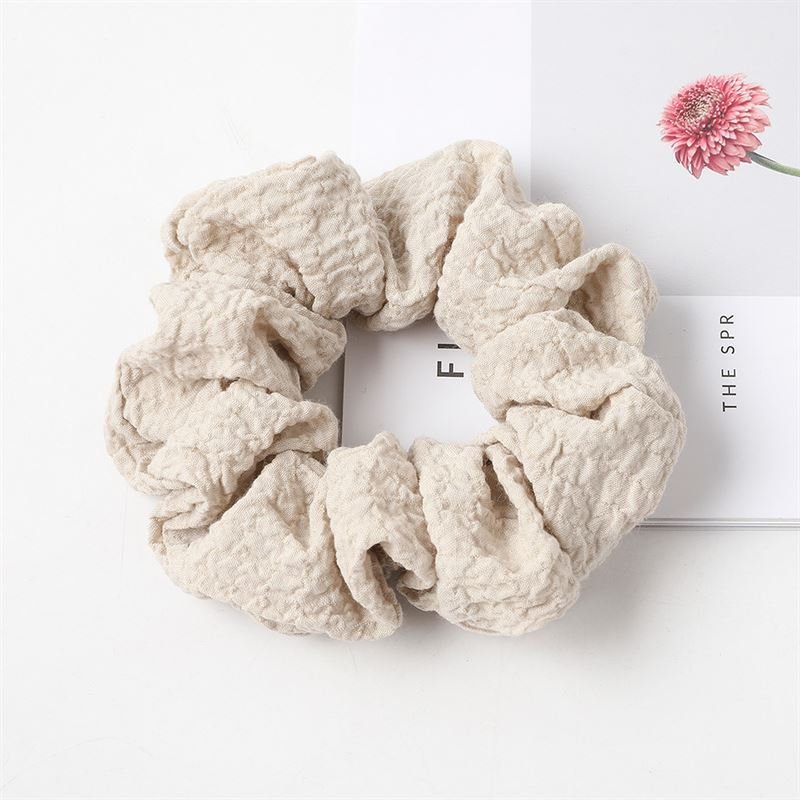 SOHO Frida Scrunchie - Beige - Scrunchies - SOHO