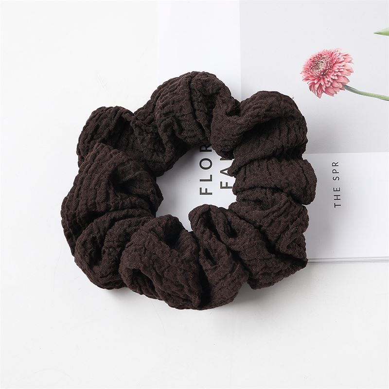 SOHO Frida Scrunchie - Mørkebrun - Scrunchies - SOHO