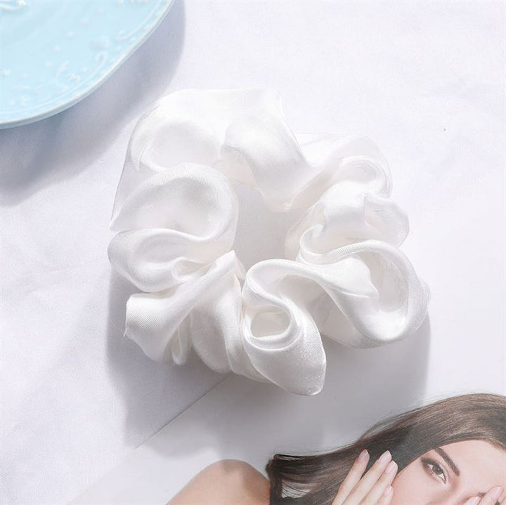 SOHO Gwen Scrunchie - Hvid - SOHO