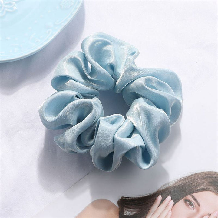 SOHO Gwen Scrunchie - Lyseblå - SOHO