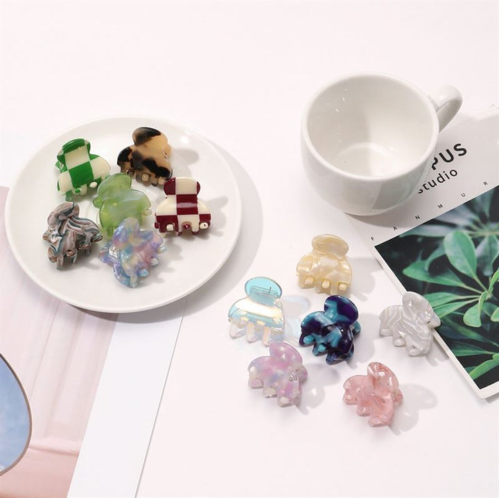 SOHO Hara Mini Hårklemme - Porcelain - Hårklemmer - SOHO