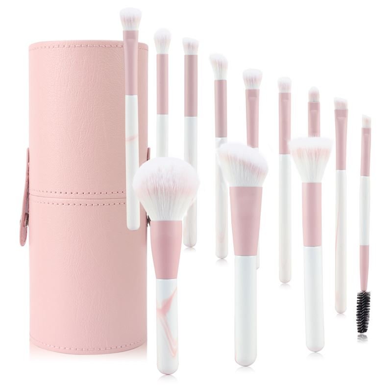 Technique PRO Blooming Makeup Børster - 12 Makeupbørster med Cup Case - Makeup børster - Technique PRO