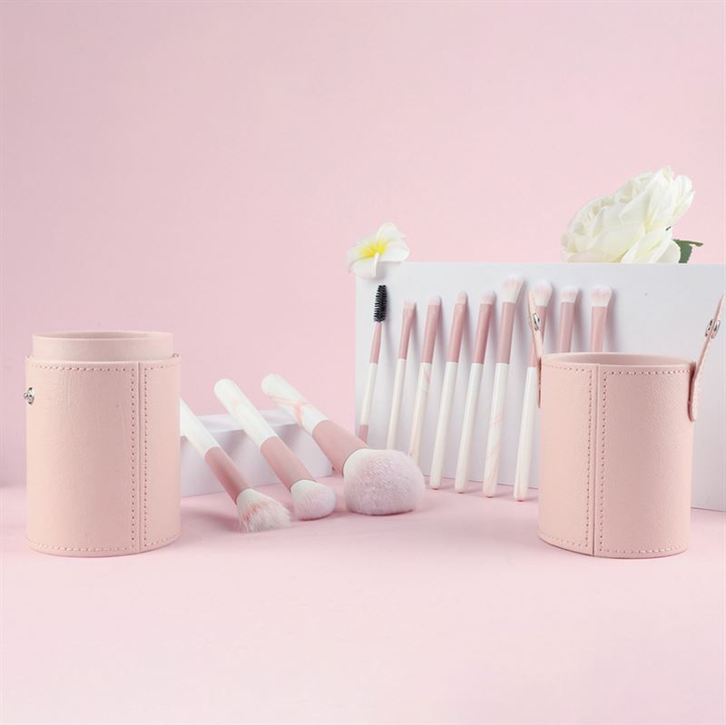 Technique PRO Blooming Makeup Børster - 12 Makeupbørster med Cup Case - Makeup børster - Technique PRO