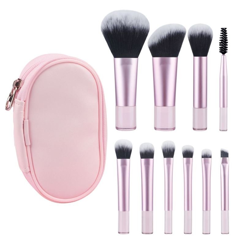 Technique PRO Petite Glow Brush Travel Set - Pink - Technique PRO