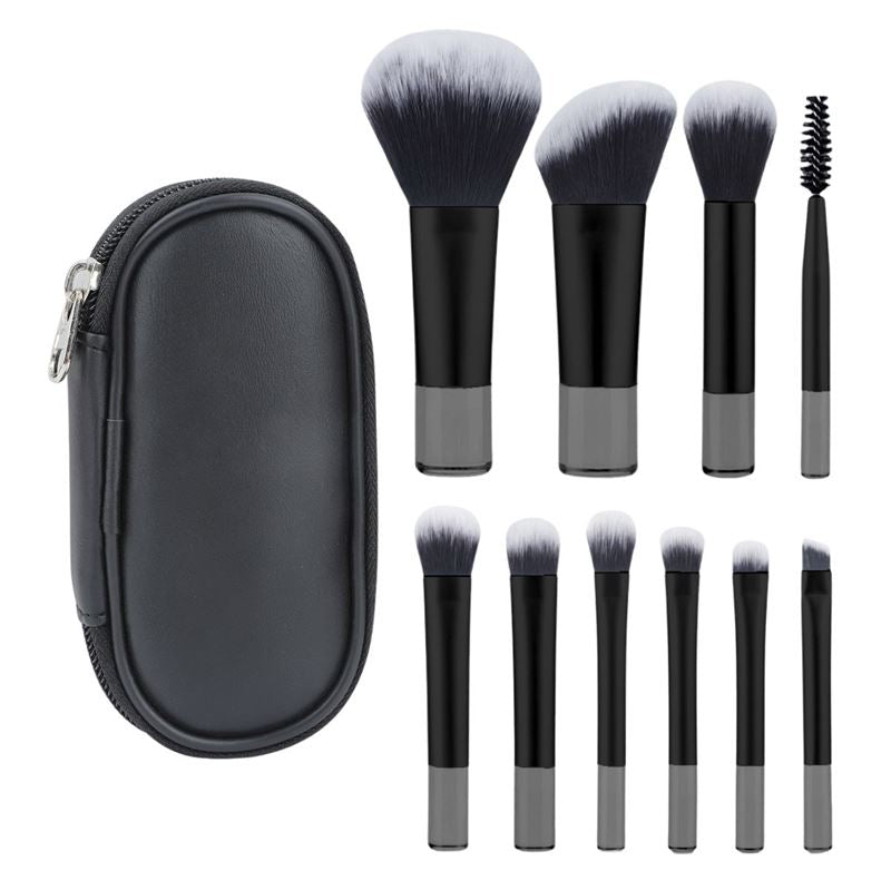 Technique PRO Petite Glow Brush Travel Set - Sort - Technique PRO