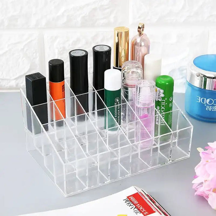 UNIQ Akryl Makeup Organizer med 24 Rum - Organizer - UNIQ