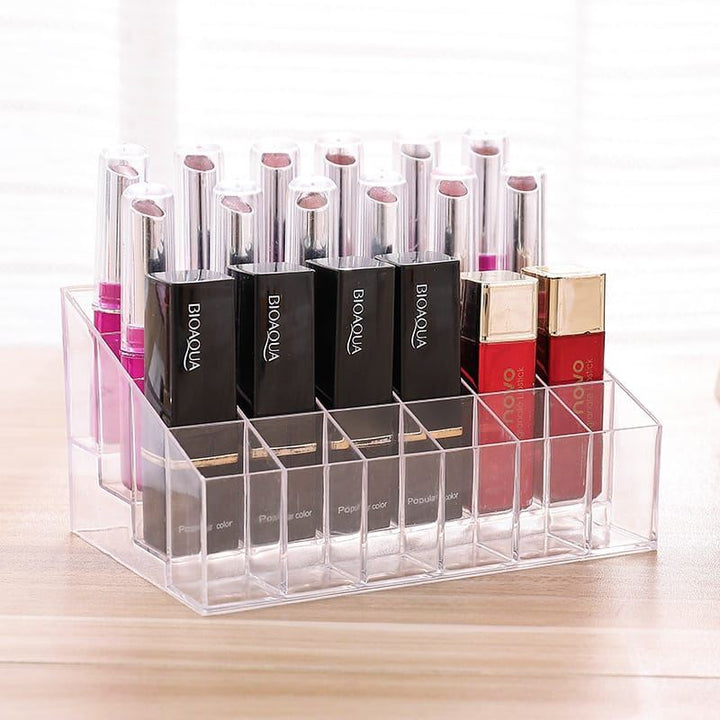 UNIQ Akryl Makeup Organizer med 24 Rum - Organizer - UNIQ