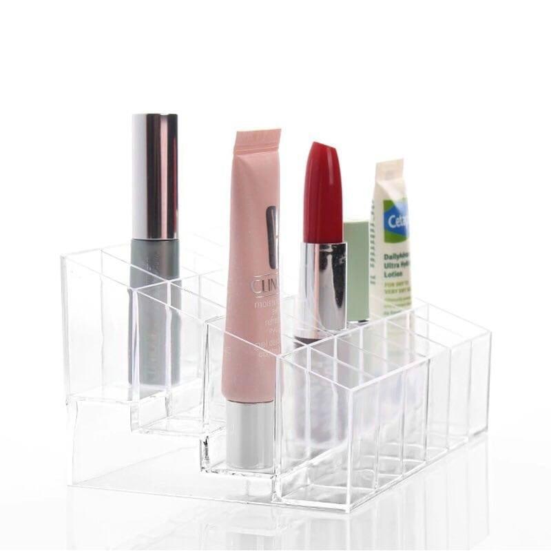 UNIQ Akryl Makeup Organizer med 24 Rum - Organizer - UNIQ