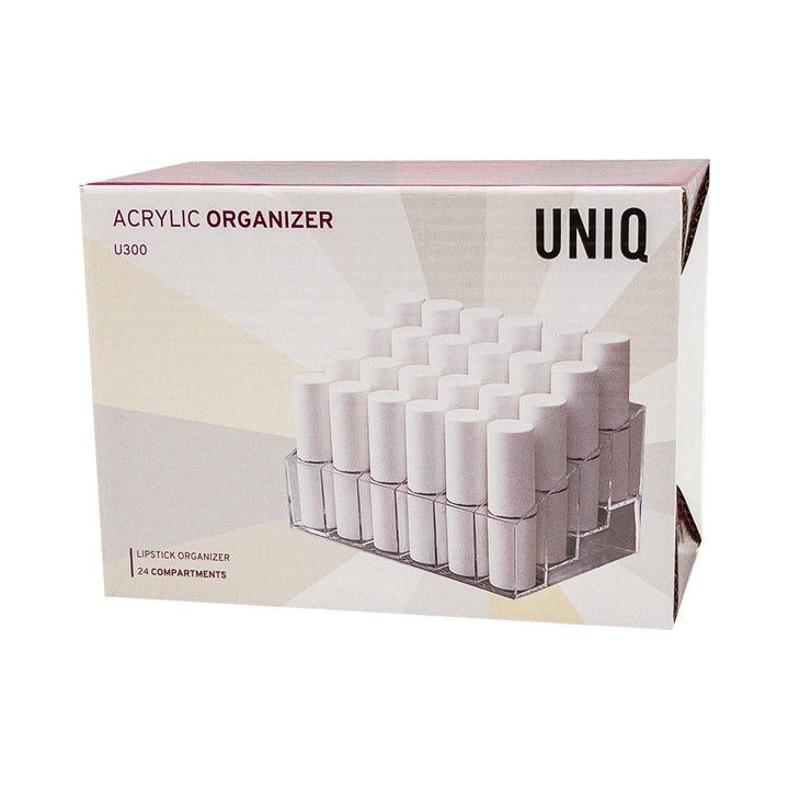 UNIQ Akryl Makeup Organizer med 24 Rum - Organizer - UNIQ