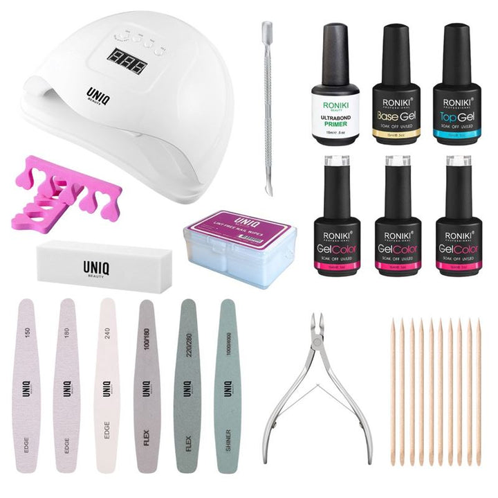 UNIQ Gellak Starter Kit | Premium 1 - Neglesæt - UNIQ