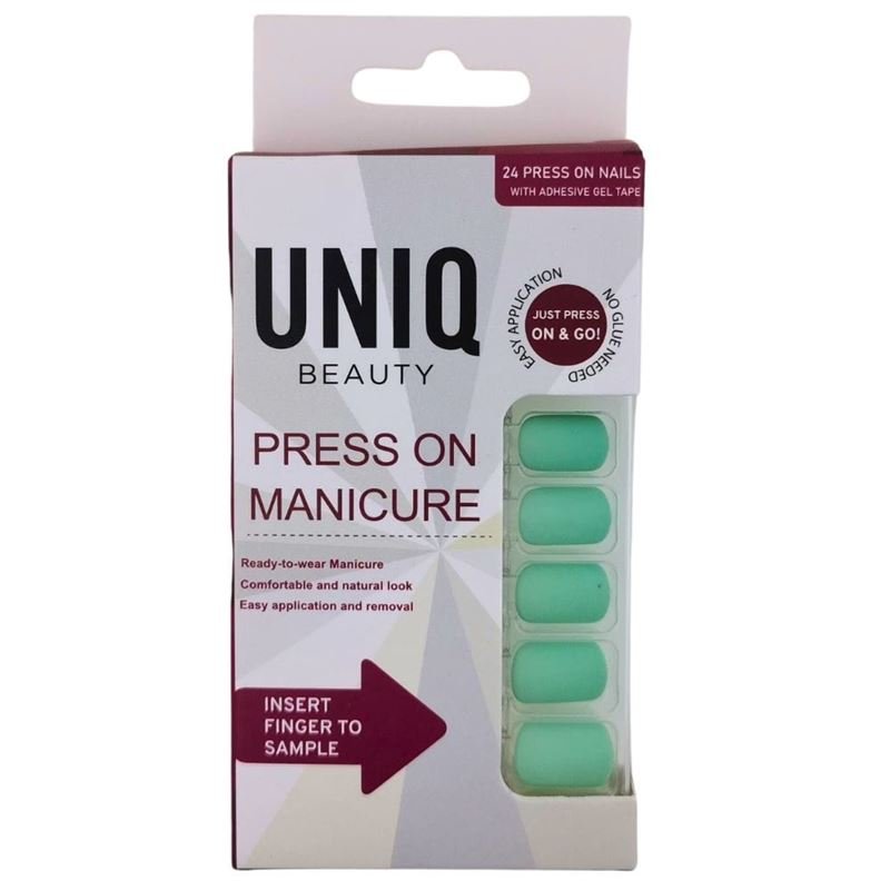 UNIQ Kunstige Negle | Press - On | Mint Green - Kunstige negle - UNIQ