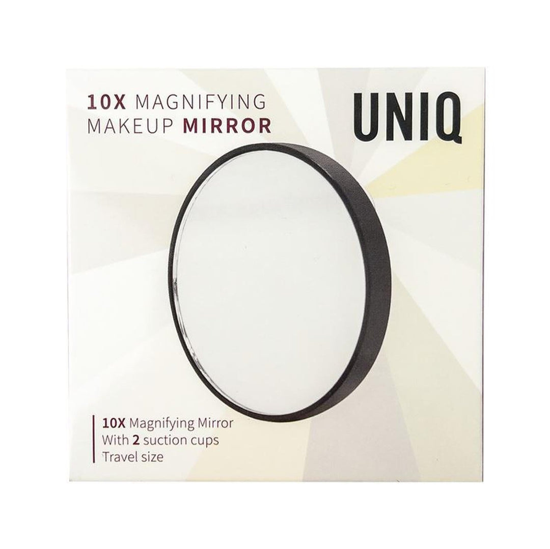 UNIQ Makeup spejl | Inklusiv x10 Forstørrelse og Sugekop | Sort - Makeup spejle - UNIQ