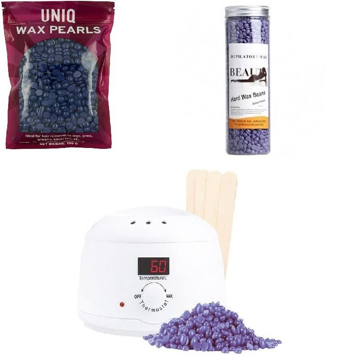 UNIQ Voks Starterkit | Lavendel | 100 gram - Hårfjerning - UNIQ