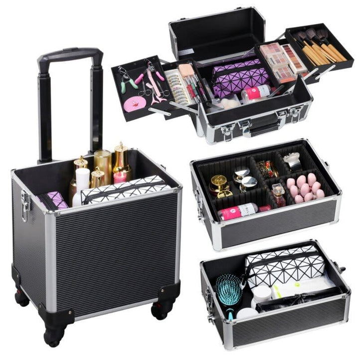 UNIQ XL Makeup eller Negle Trolley | 4 - i - 1 Classic - Kosmetik - og toilettasker - UNIQ